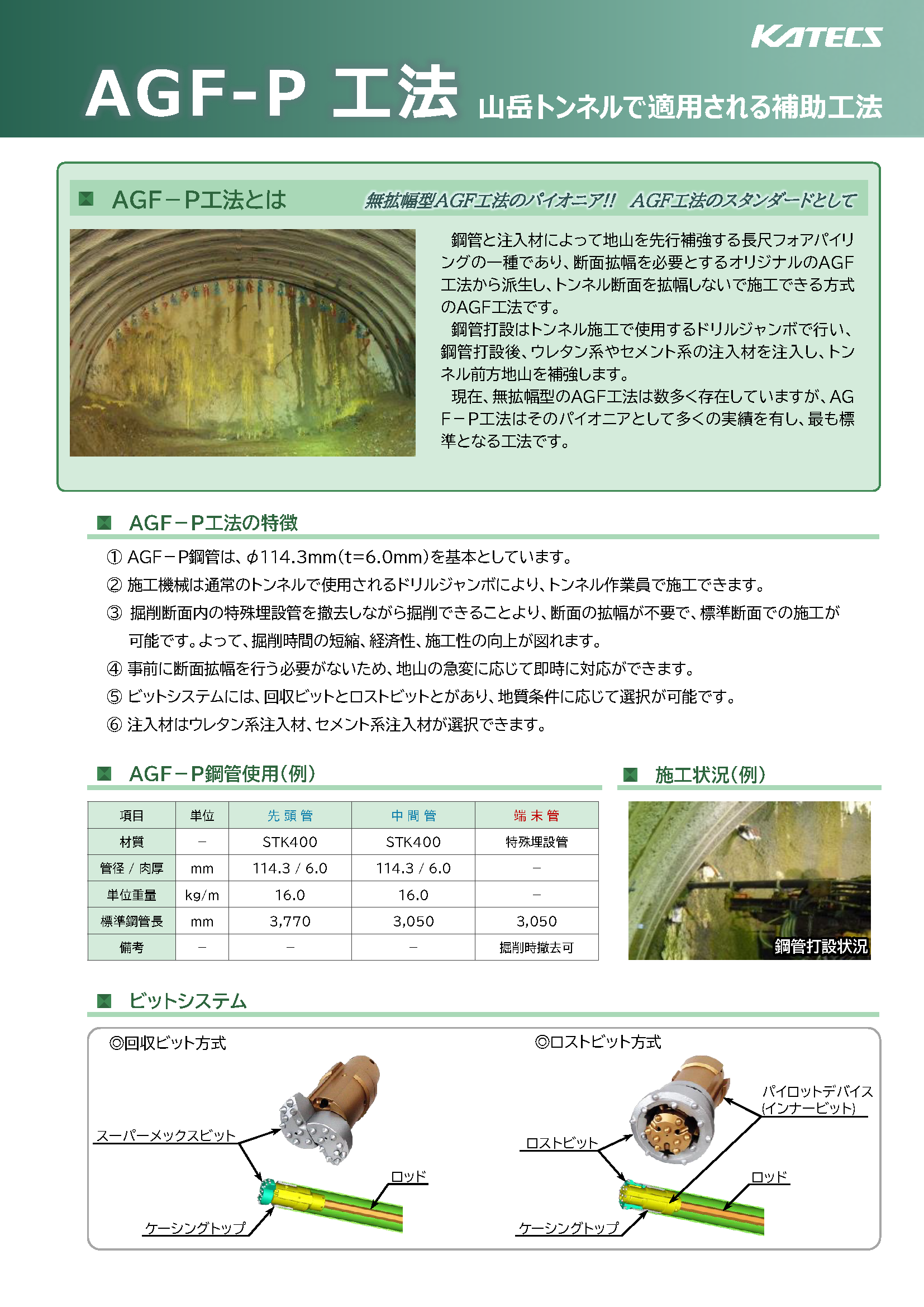 AGF-P工法
