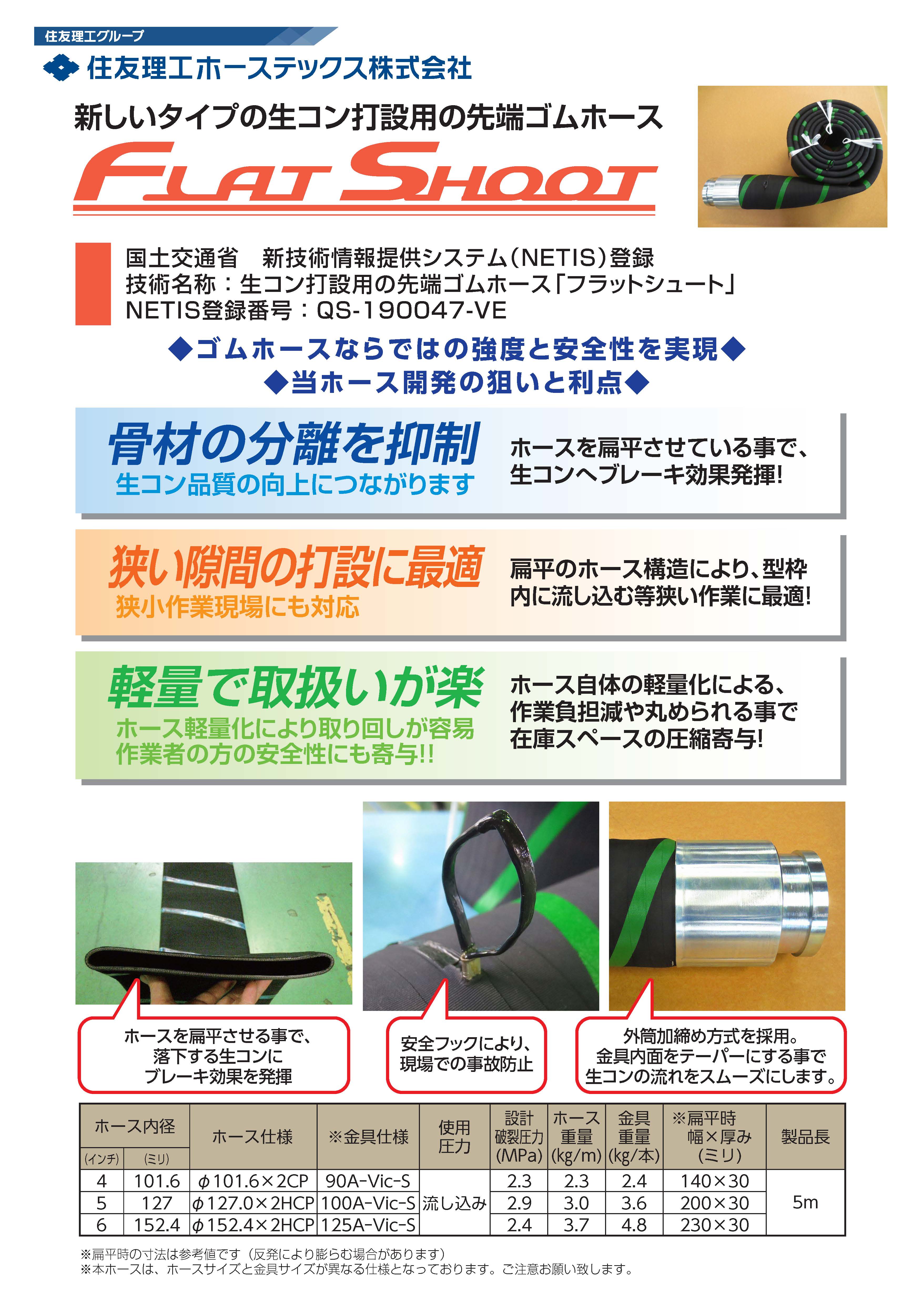 フラットシュート